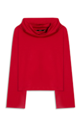 Moletinho Heavy Boxy Sweater Cereja