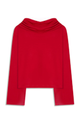 Moletinho Heavy Boxy Sweater Cereja