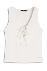 Moletinho Heavy Hearts Tanktop Off White