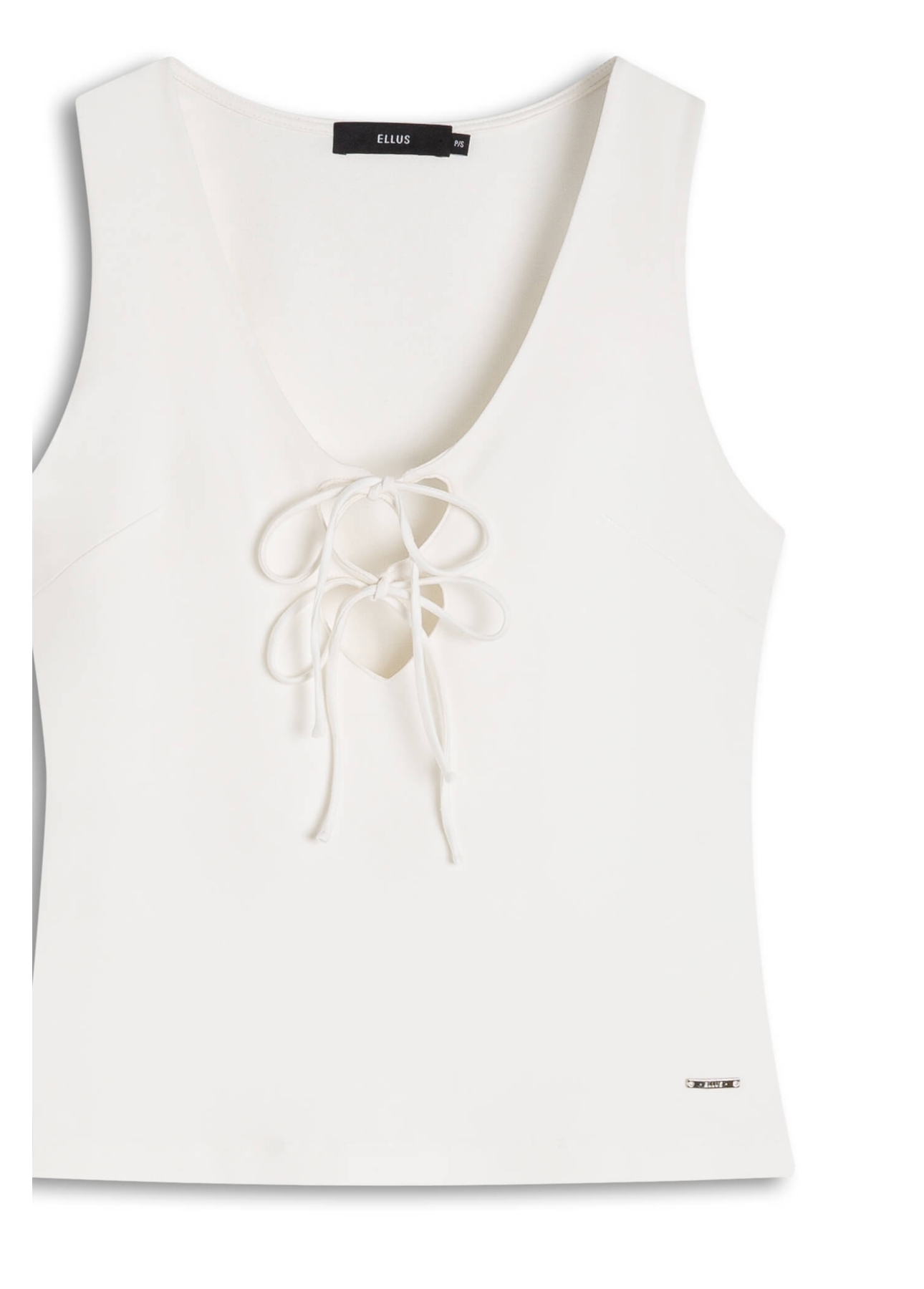 Moletinho Heavy Hearts Tanktop Off White