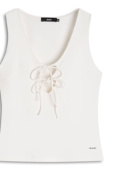 Moletinho Heavy Hearts Tanktop Off White