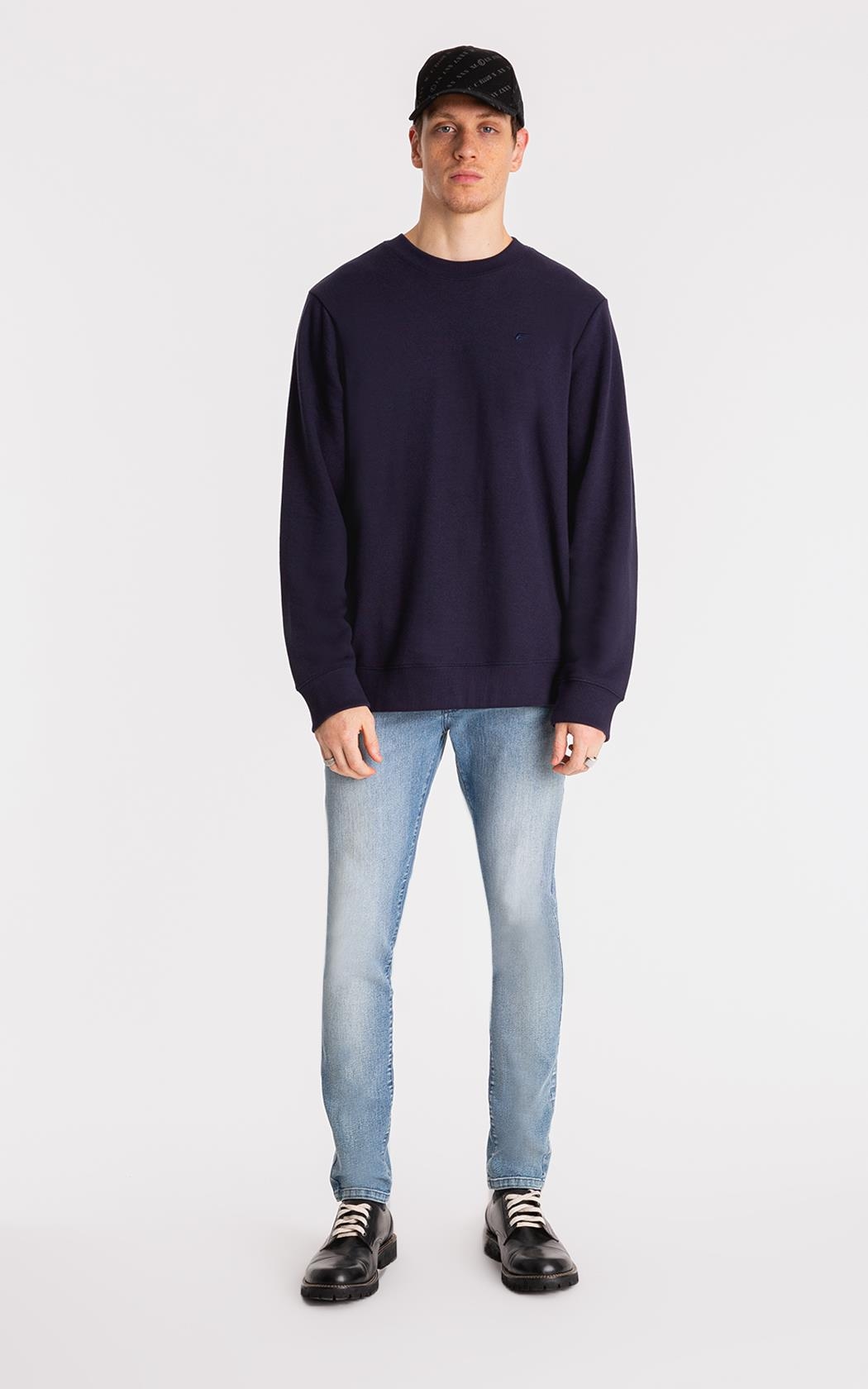 Moletom Basic Easa Ellus Dark Navy