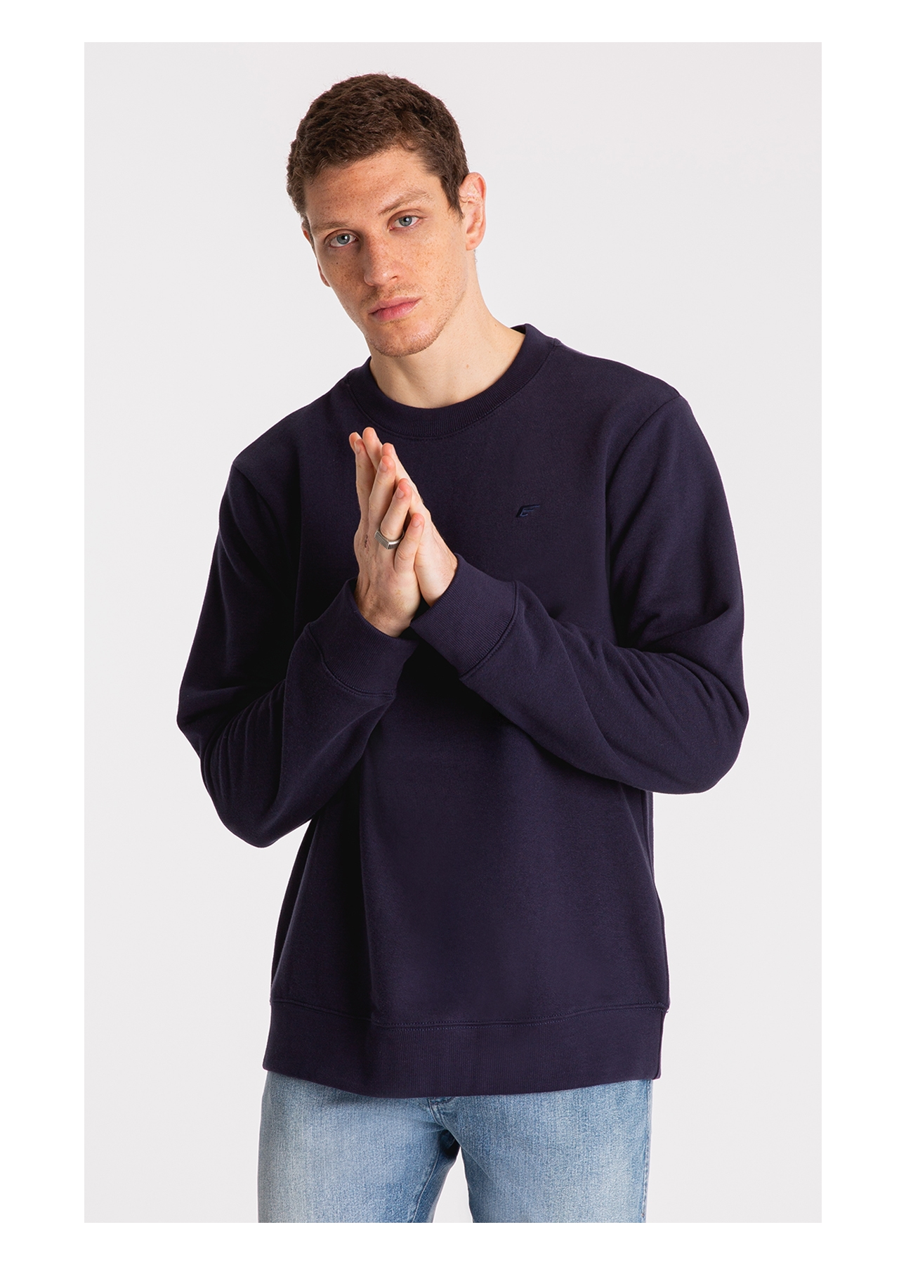 Moletom Basic Easa Ellus Dark Navy
