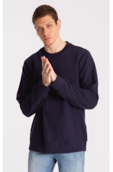 Moletom Basic Easa Ellus Dark Navy