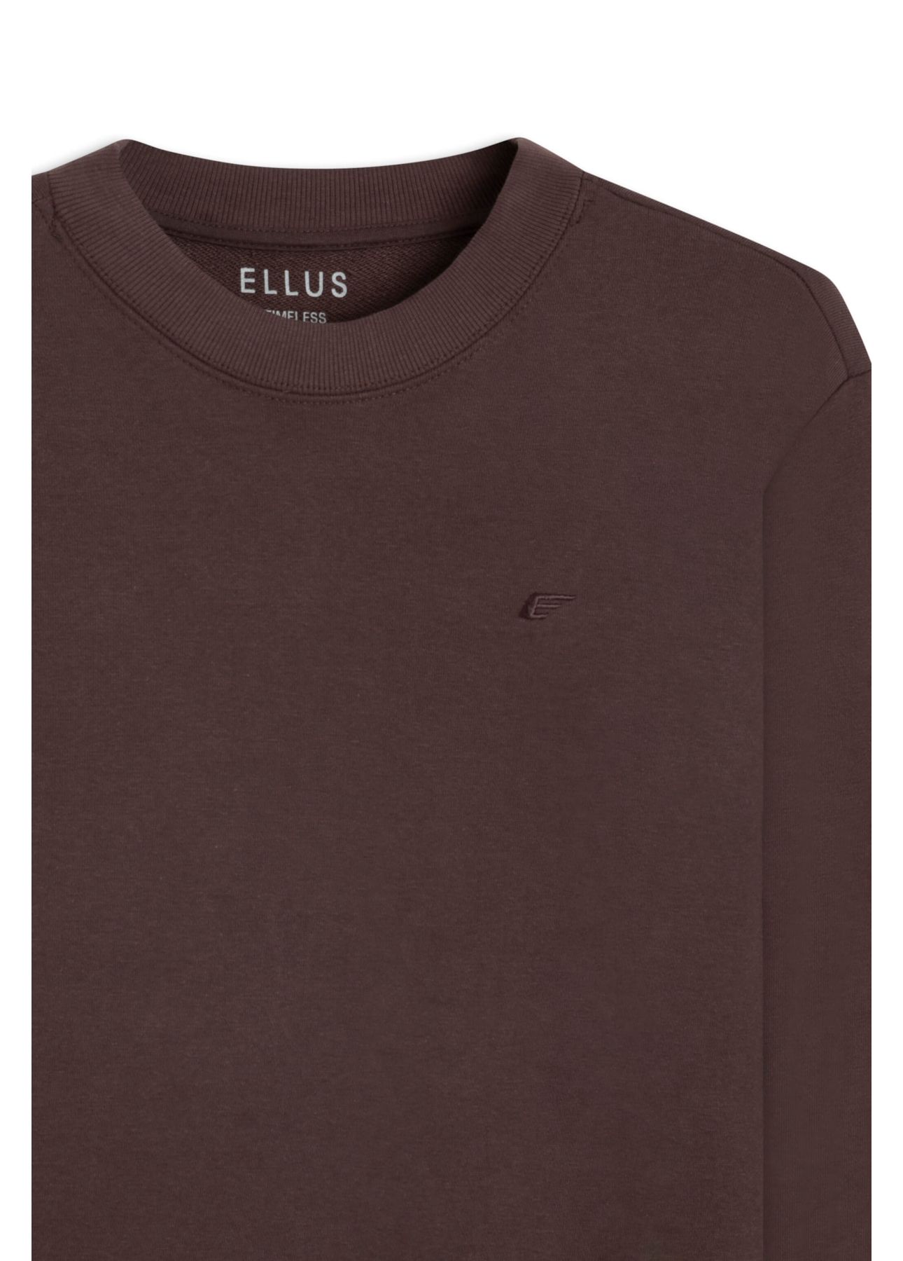 Moletom Basic Easa Ellus Marrom