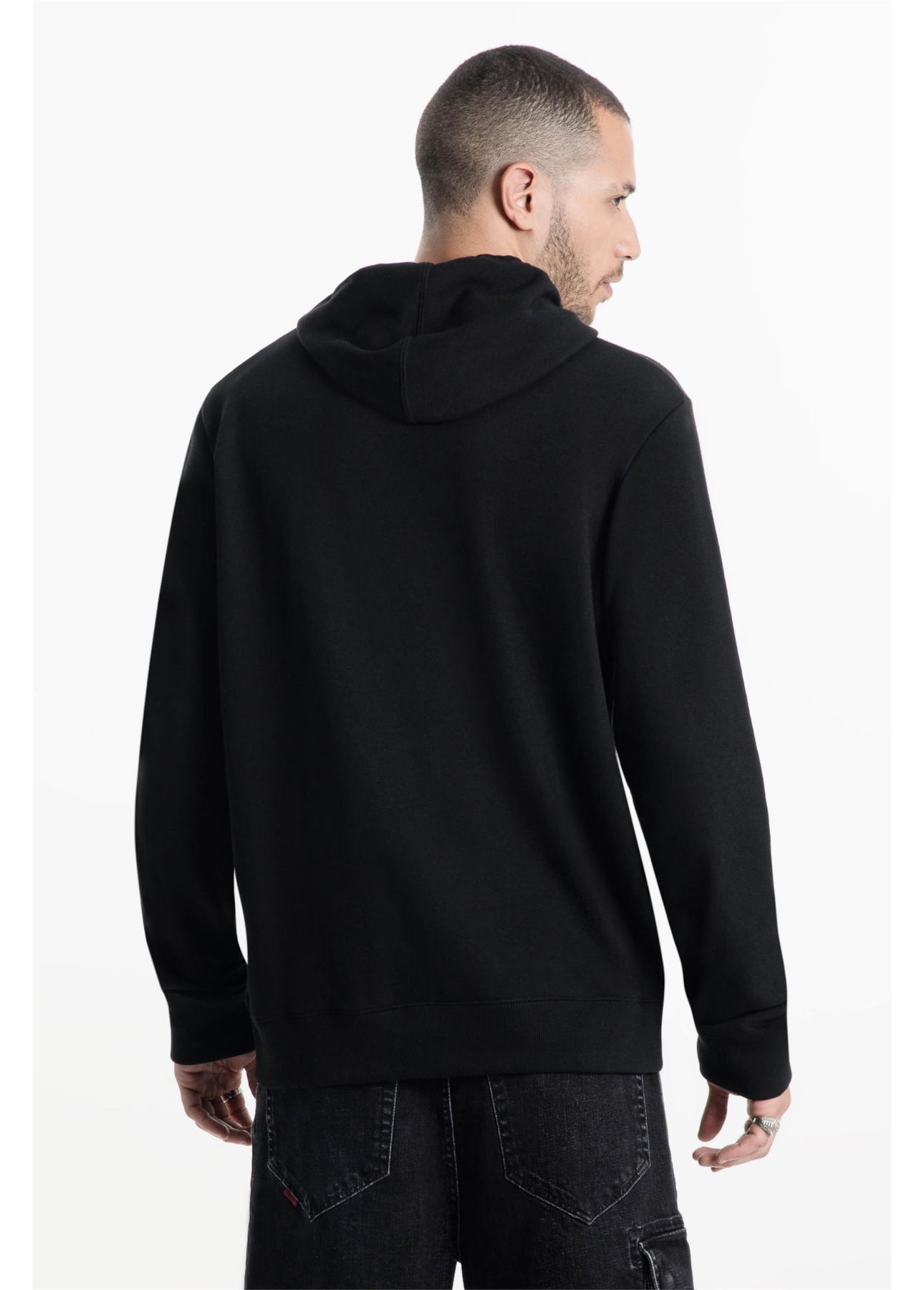 Moletom Basico Costum Preto