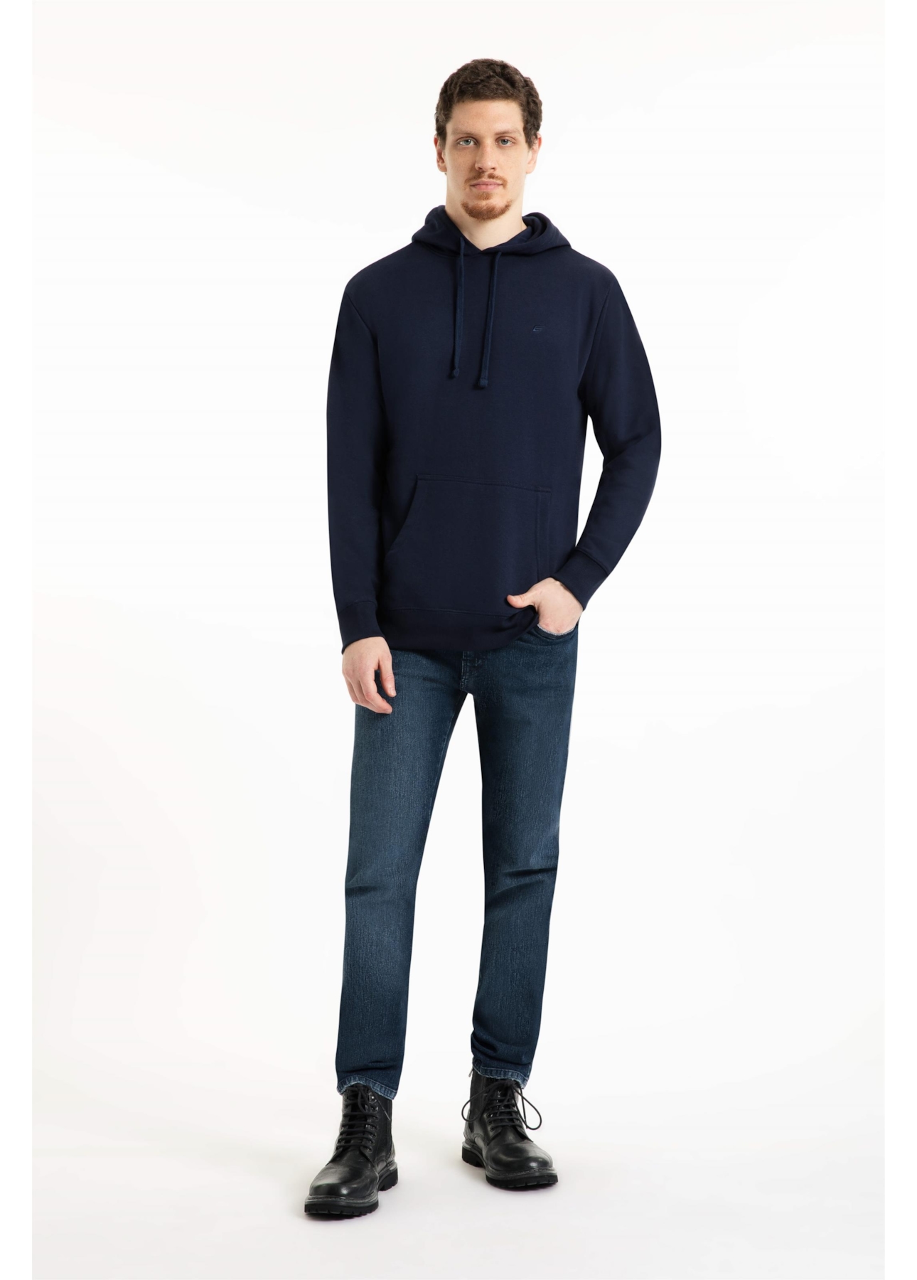 Moletom Basico Easa Dark Navy