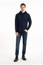 Moletom Basico Easa Dark Navy