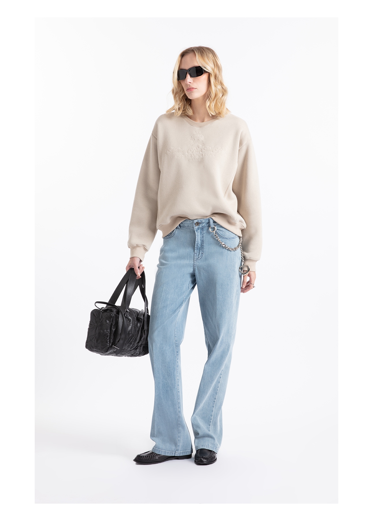 Moletom Brushed Areia