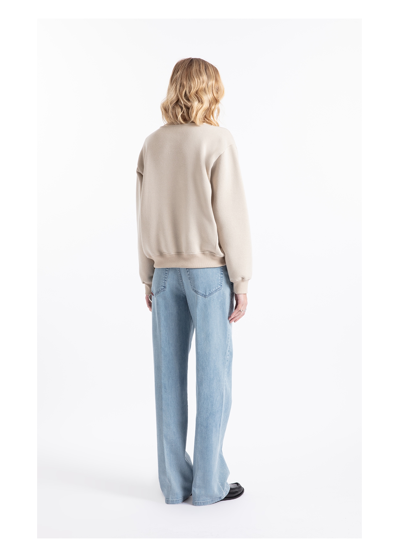 Moletom Brushed Areia