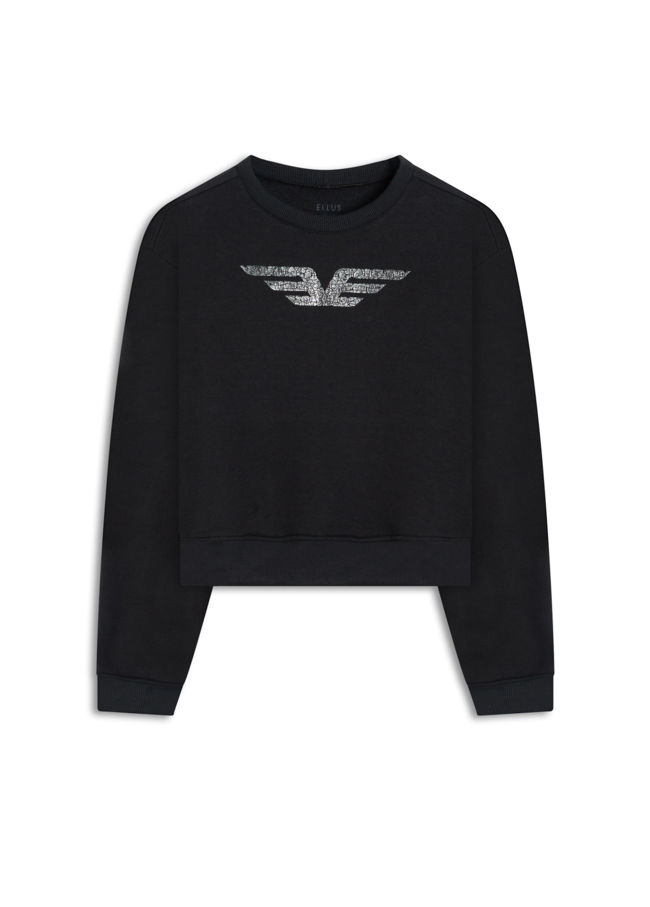 Moletom Brushed Fleece Easa Mirror Preto