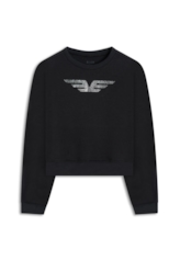 Moletom Brushed Fleece Easa Mirror Preto