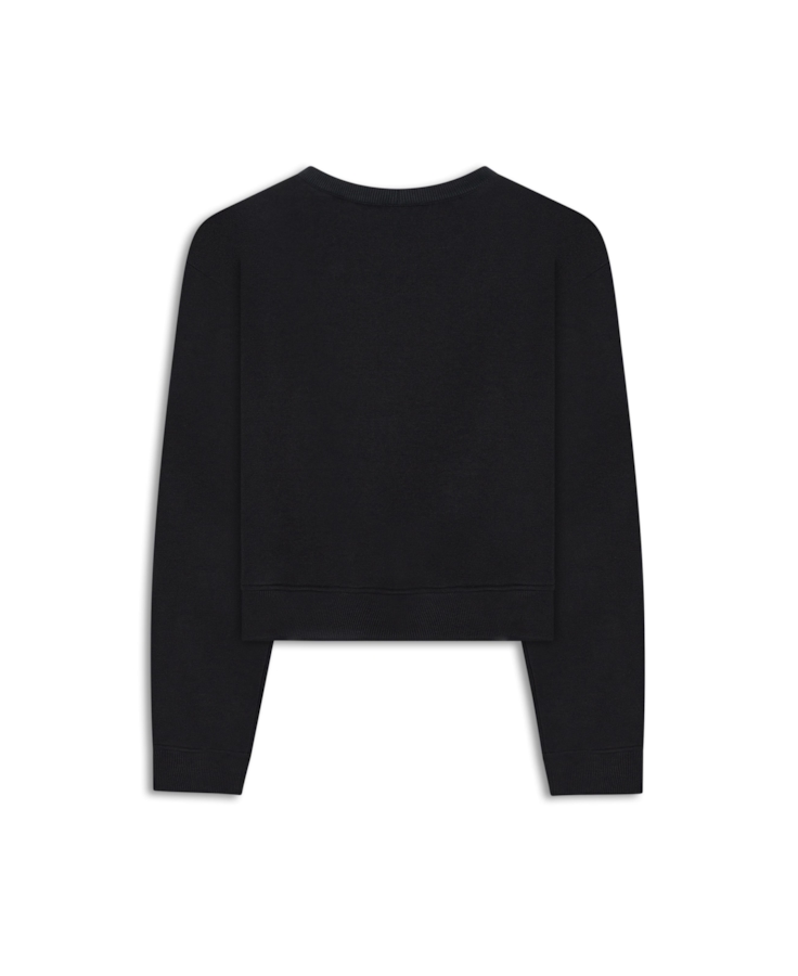 Moletom Brushed Fleece Easa Mirror Preto