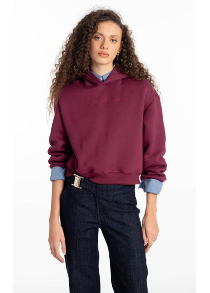 Moletom Brushed Hoodie Pitaya