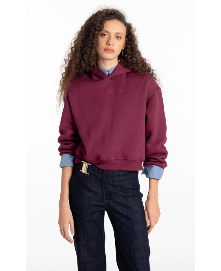 Moletom Brushed Hoodie Pitaya