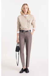 Moletom Brushed  Minimal Areia