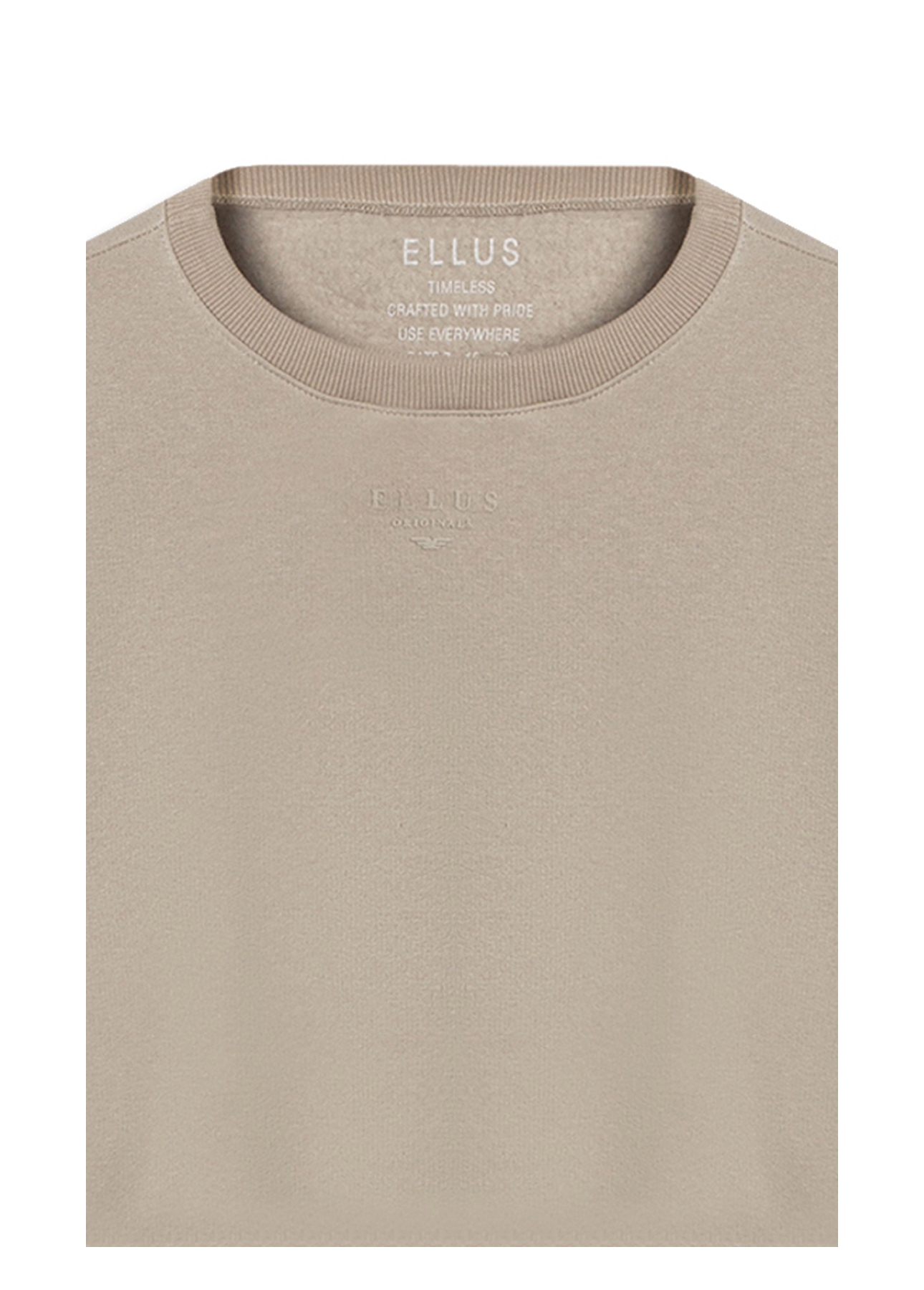 Moletom Brushed  Minimal Areia