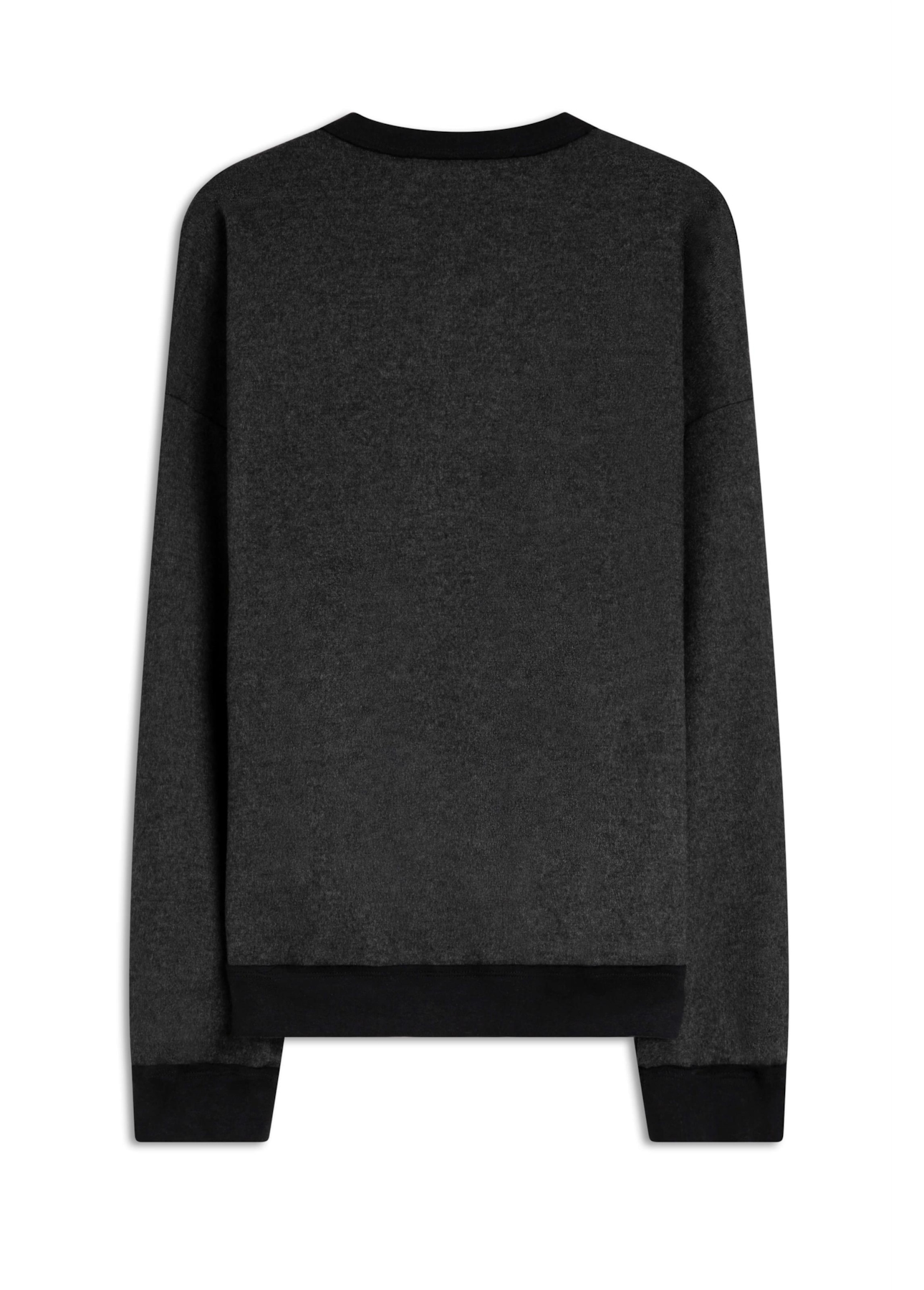Moletom Cashmere Rib Preto