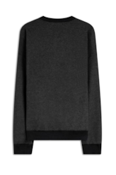 Moletom Cashmere Rib Preto