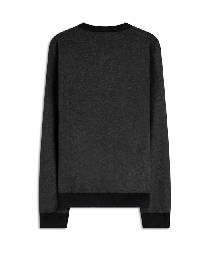Moletom Cashmere Rib Preto