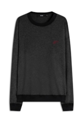 Moletom Cashmere Rib Preto