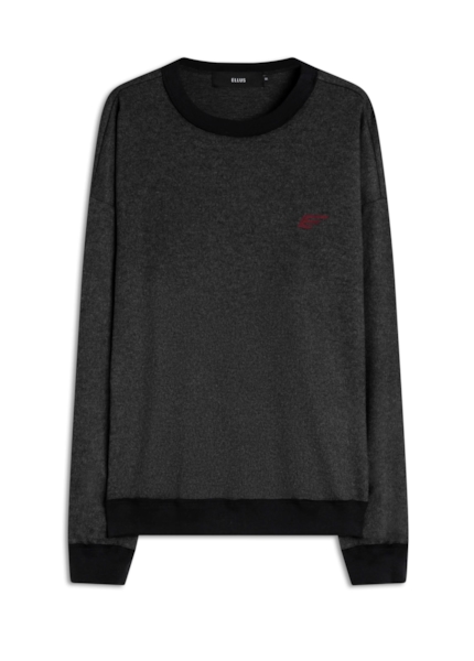 Moletom Cashmere Rib Preto