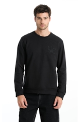 Moletom Eagle Embroidery Preto