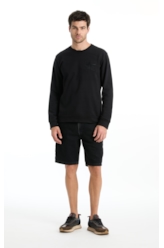 Moletom Eagle Embroidery Preto