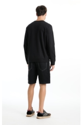 Moletom Eagle Embroidery Preto