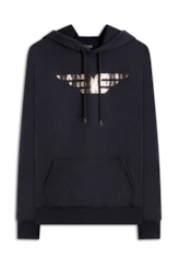Moletom Easa Duplo Foil Capuz Preto