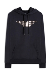 Moletom Easa Duplo Foil Capuz Preto
