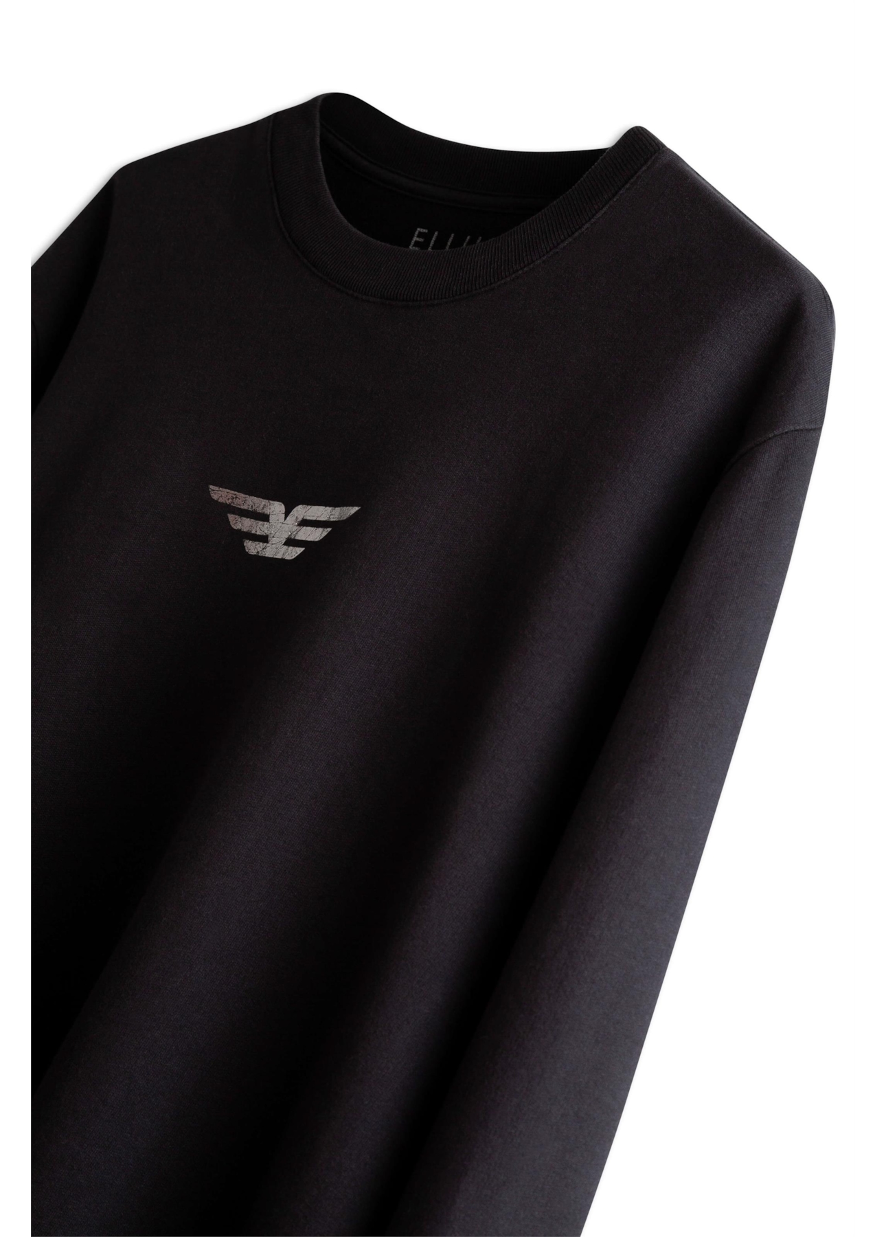 Moletom Easa Mirror Foil Preto