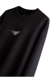 Moletom Easa Mirror Foil Preto