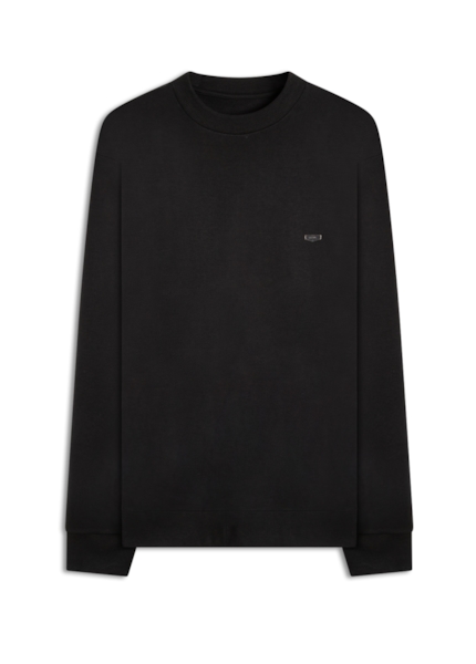 Moletom Ellus Fleece Metal Preto