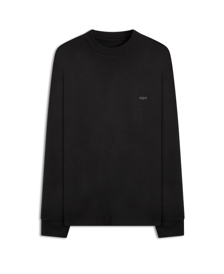 Moletom Ellus Fleece Metal Preto