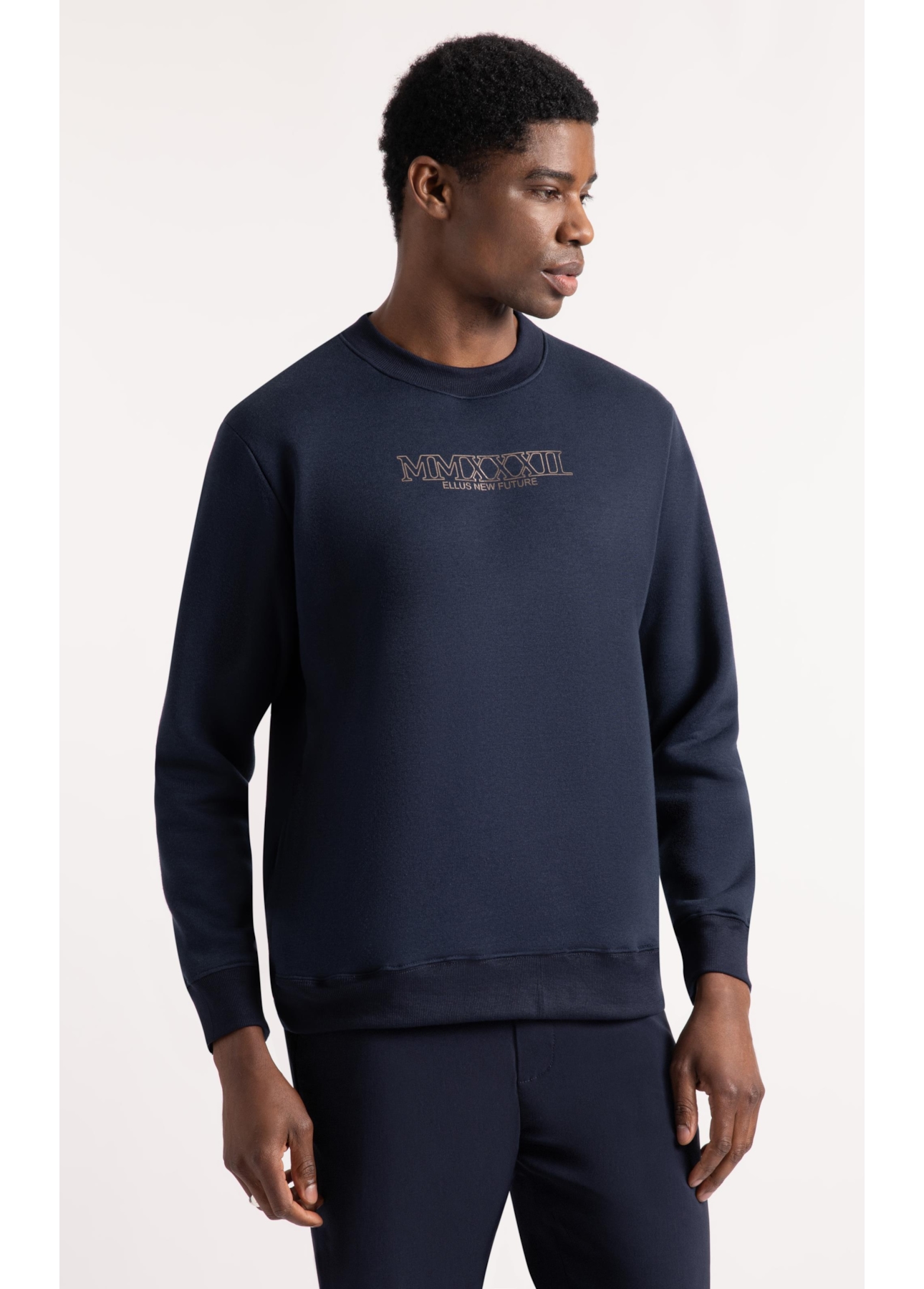 Moletom  Ellus New Future Dark Navy