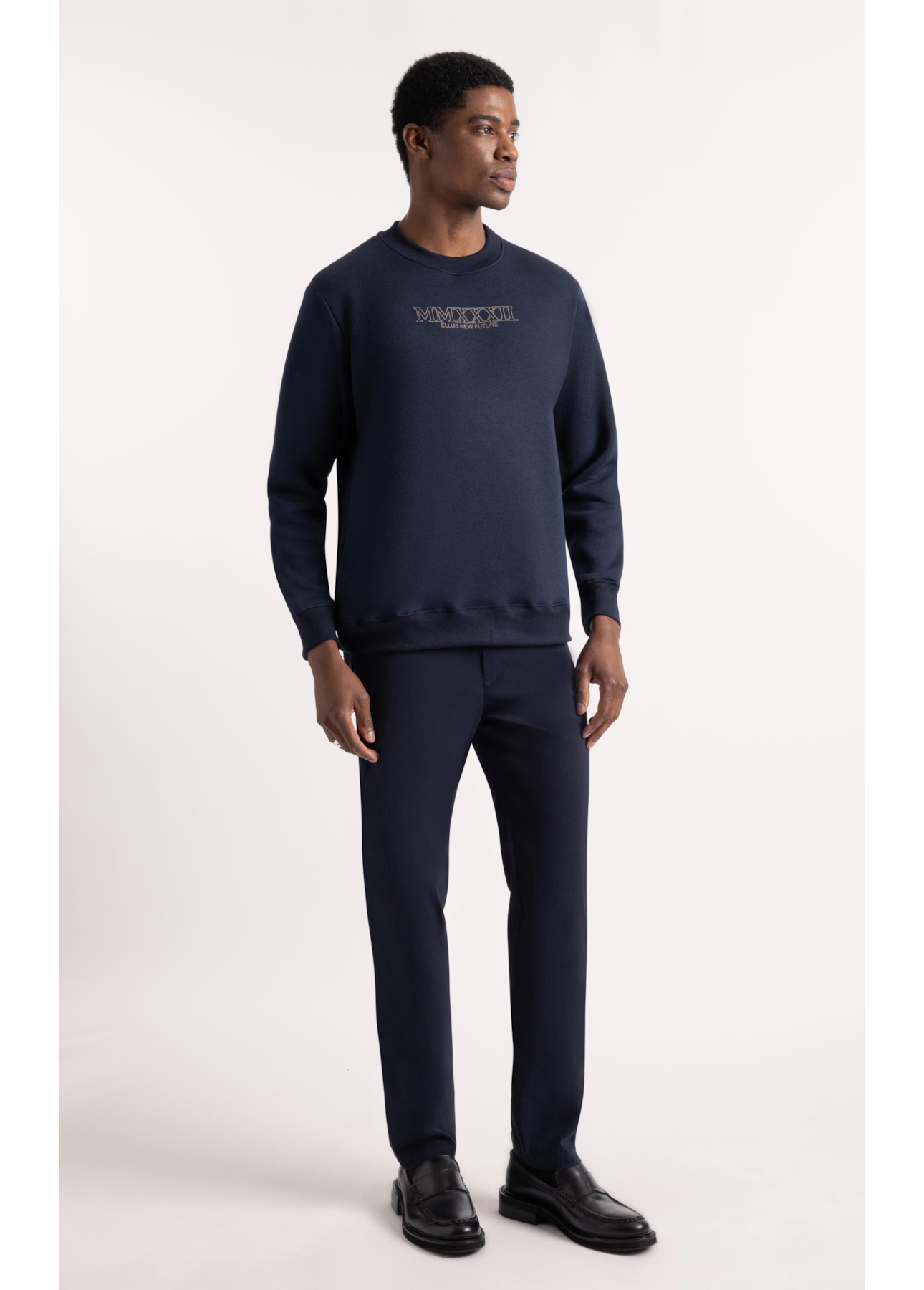 Moletom  Ellus New Future Dark Navy