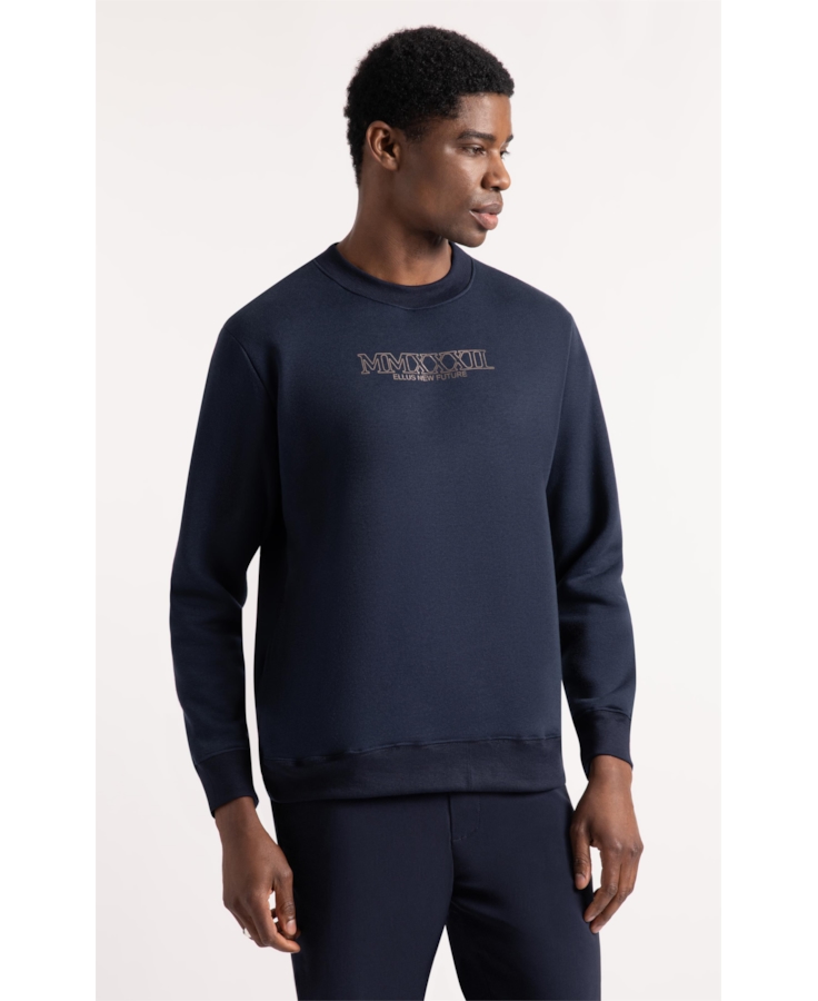 Moletom  Ellus New Future Dark Navy