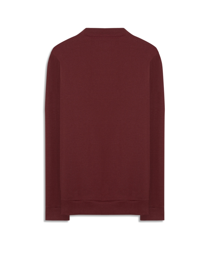 Moletom Ellus Originals Careca Bordeaux