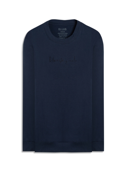Moletom Ellus Originals Careca Dark Navy