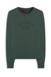 Moletom Ellus Originals Embroidery Verde Escuro