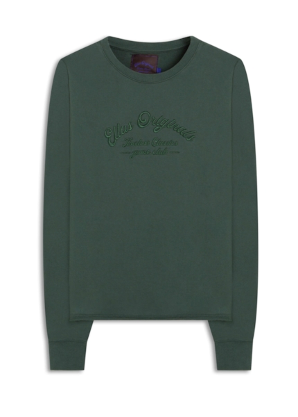 Moletom Ellus Originals Embroidery Verde Escuro