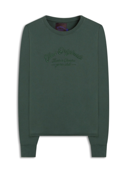 Moletom Ellus Originals Embroidery Verde Escuro