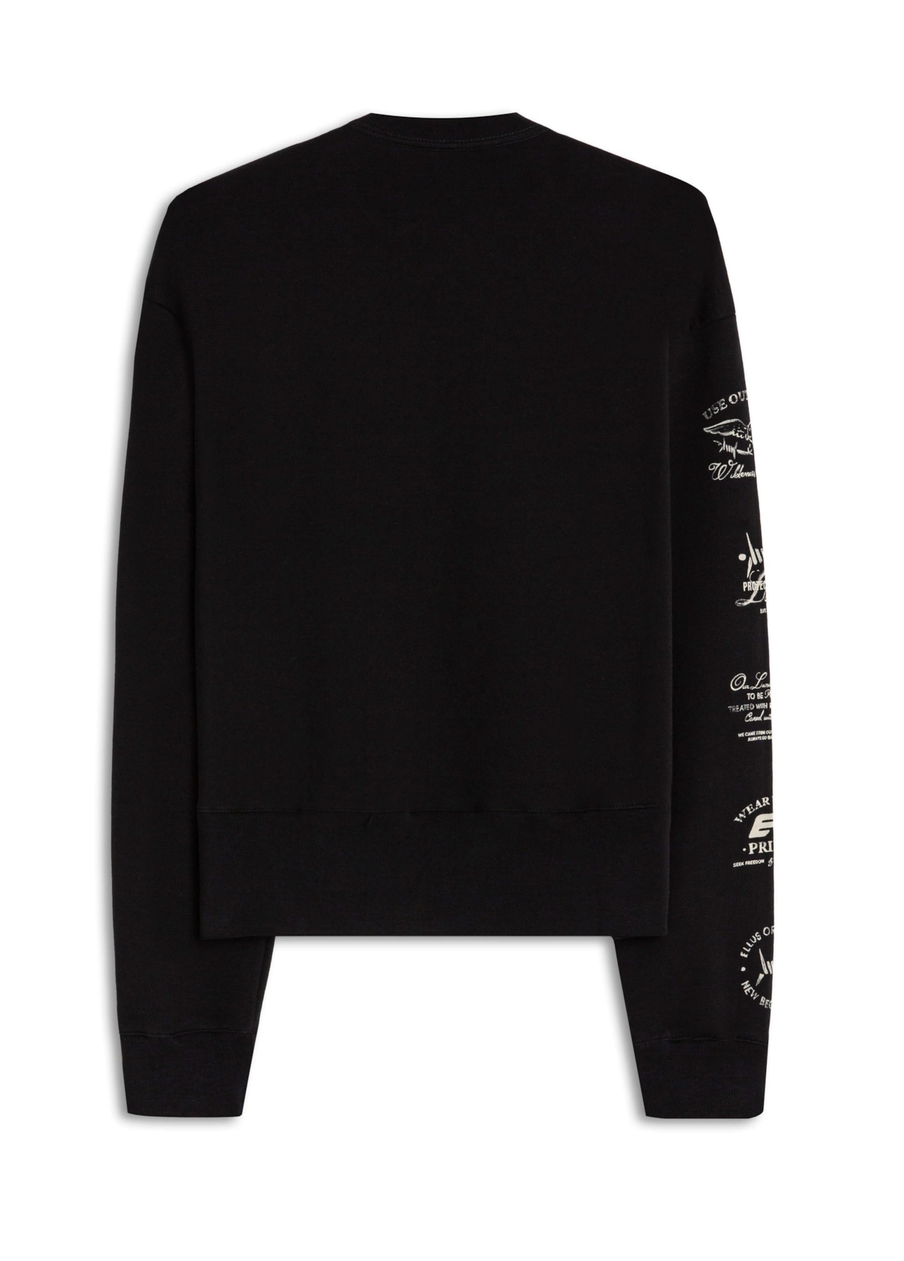 Moletom Ellus Outdoors Raglan Preto