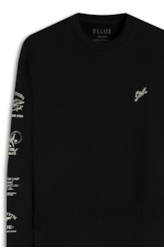 Moletom Ellus Outdoors Raglan Preto