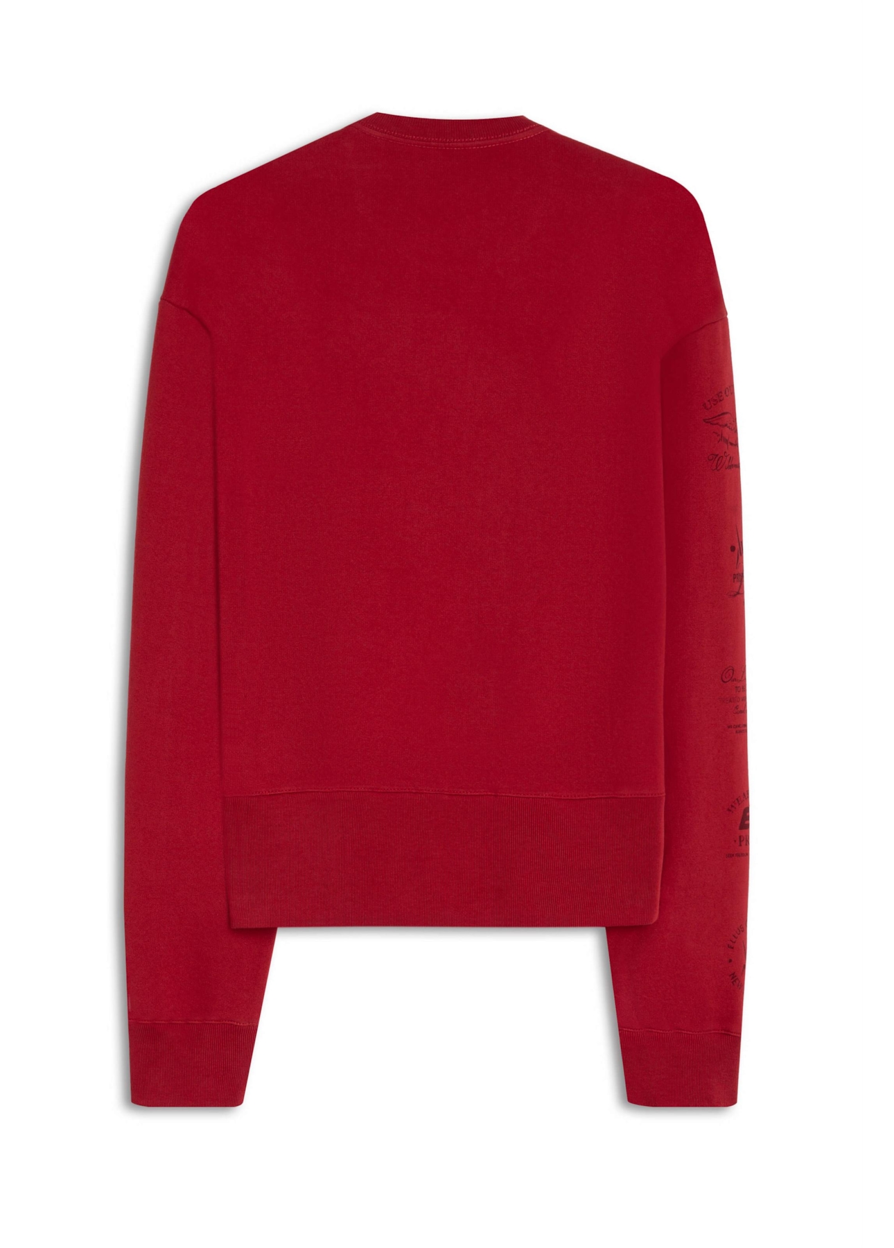 Moletom Ellus Outdoors Raglan Vermelho