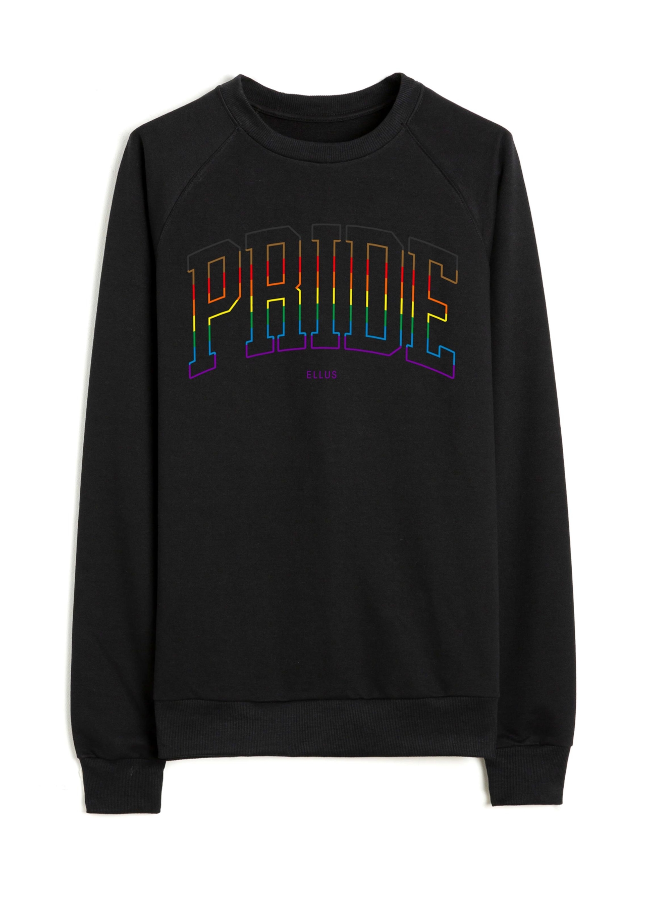 Moletom Ellus Pride Raglan Preto