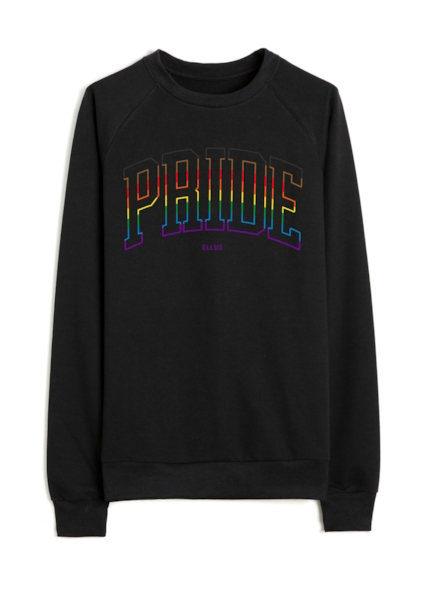 Moletom Ellus Pride Raglan Preto