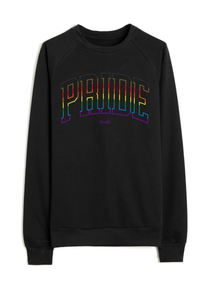 Moletom Ellus Pride Raglan Preto