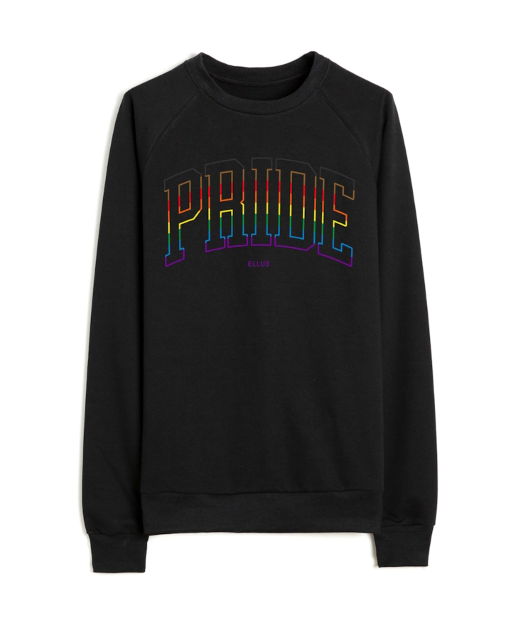 Moletom Ellus Pride Raglan Preto